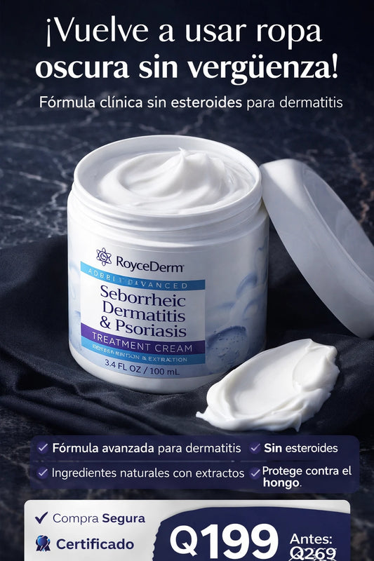 RoyceDerm Advanced Seborrheic Dermatitis & Psoriasis Treatment Cream