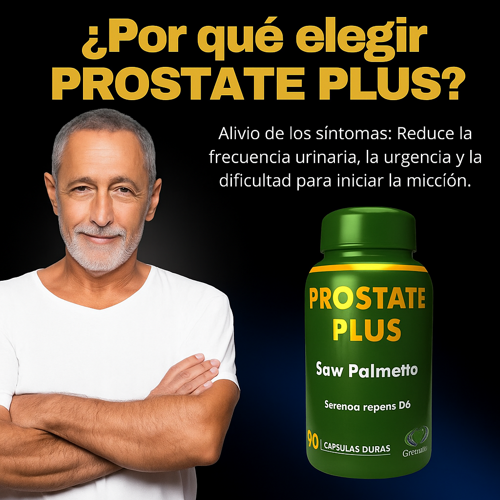 Prostate Plus®: Alivio y Control Total