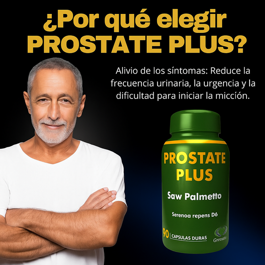 Prostate Plus®: Alivio y Control Total
