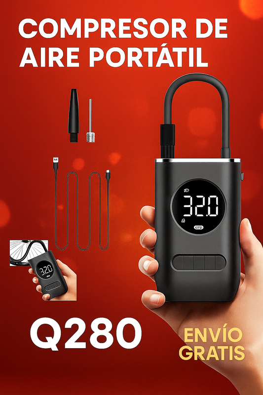 Mini Compresor de Aire Digital Portátil CAR AIR