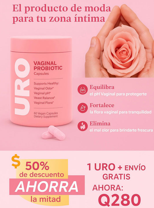 Uro Probióticos: Tu Escudo Íntimo Diario