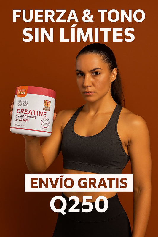 Creatina Monohidratada+ Collagen+ Bcaa Old School De Mujeres