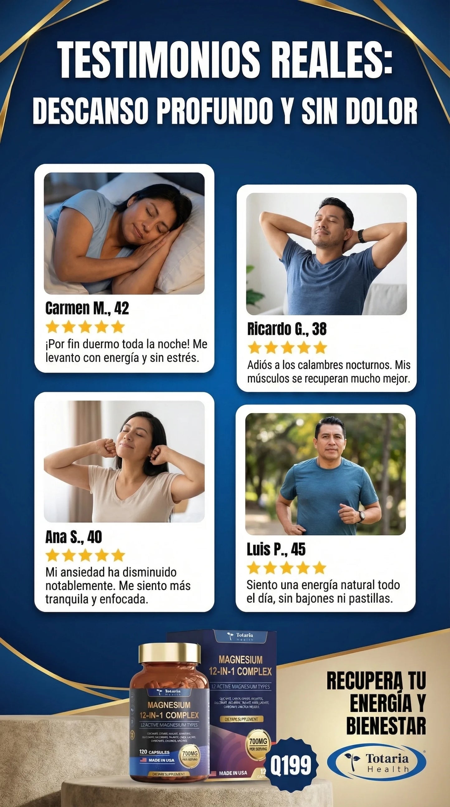 Magnesio 12 en 1 – Más Energía, Mejor Sueño y Menos Estrés