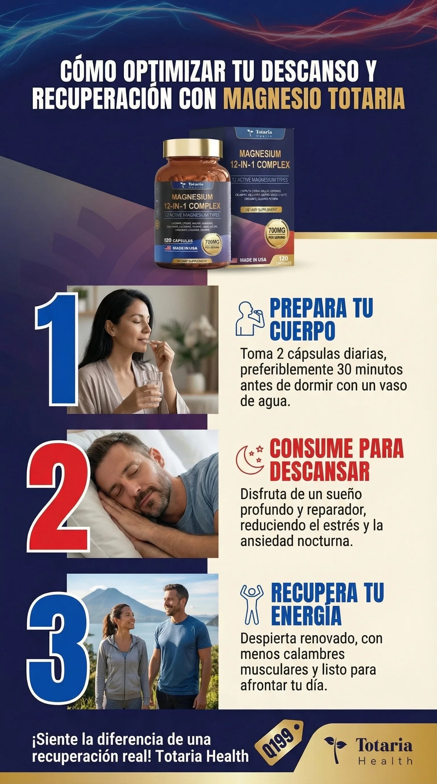 Magnesio 12 en 1 – Más Energía, Mejor Sueño y Menos Estrés